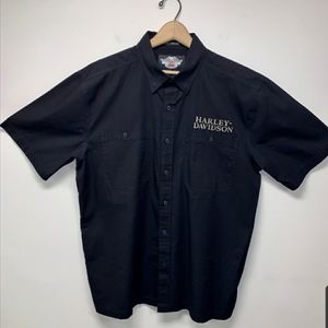 Harley-Davidson button down shirt